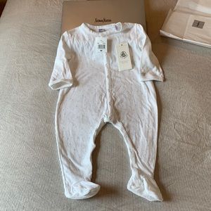 Petit Bateau long sleeve Onsie 9months